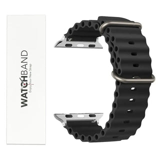 Buy hhy-black Sport Watch Strap for Apple Watch