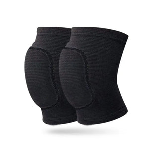 Buy 1-pair-black 1 Pair Knee Pads for Dancing Men Women Kids Gym Yoga Pilates Workout Training Tennis Sponge Elastic Protector Knees Brace Suppor