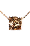 Cushion Glitter Necklace