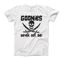 The Goonies Never Say Die Distressed Design T-Shirt