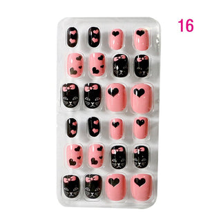 Buy color-16 Kids Easy Apply Salon Girl Nail Art