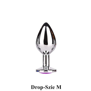 Buy drop-size-m Stainless Steel Butt Plug Anal Massager Spiral Beads Stimulation Thread Anal Plug Anus Sex Toy for Adult Couples SM Products