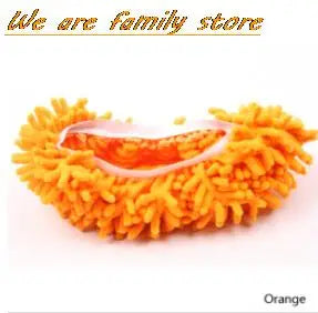 Buy orange 1 PC Dust Cleaner Microfiber Lazy Shoes Cover