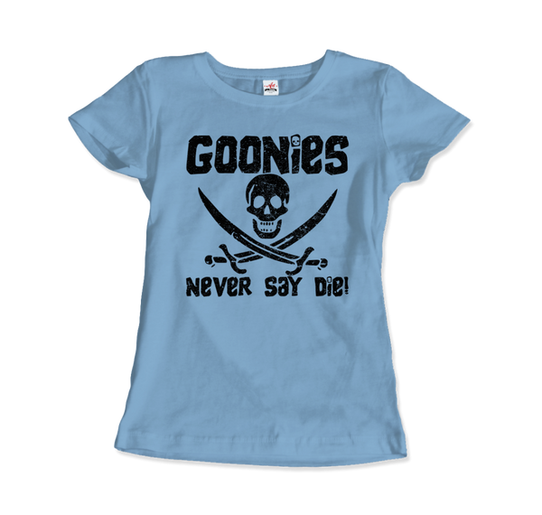 The Goonies Never Say Die Distressed Design T-Shirt