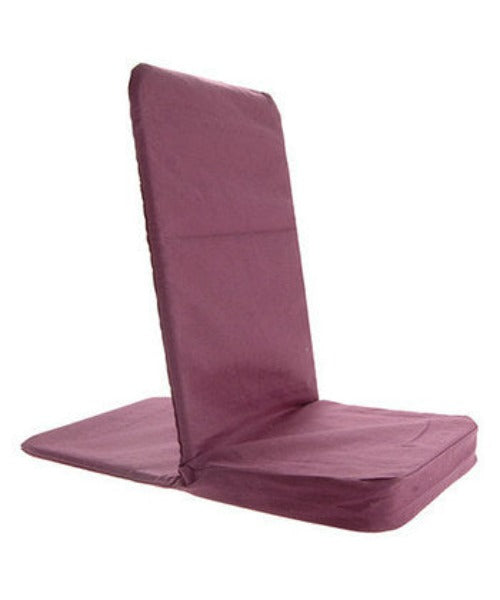 Folding Meditation Floor  Chair With Back Rest