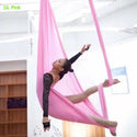 PRIOR FITNESS 5 Meters Yoga Hammock Set Anti Gravity Inversion Aerial Yoga Equipment Swing - Webster.direct