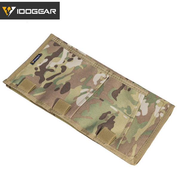 IDOGEAR Tactical MOLLE Pouches Sun Visor Organizer Truck Sun Visor Panel Pouch Auto Multi-Pocket CD Bag 3524 Multicam Camouflage