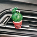 CHIZIYO Car Air Freshener Cactus Plants Perfume Vent Outlet Air Conditioning Fragrance Clip Cute Creative Ornaments