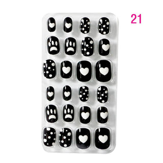 Buy color-21 Kids Easy Apply Salon Girl Nail Art