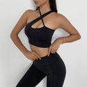 Sportwear Women Yoga Sets Fitness Wear 2peice Suits High Waist Legging Top Bra Gym Running Clothing Outfit Sport Suit,LF211