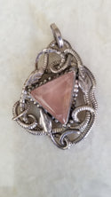 Silver Pendant - Semi Precious Stone