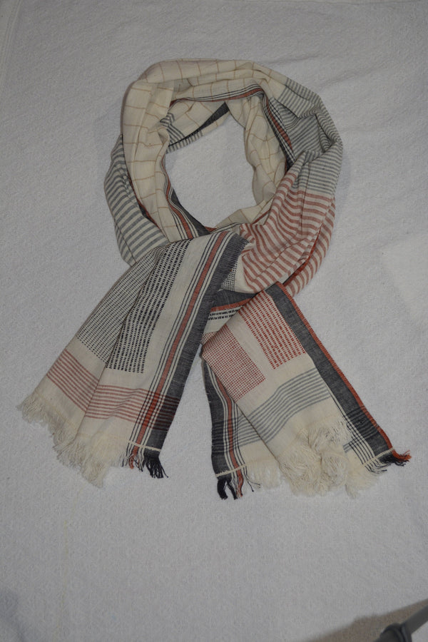 Hand Woven Cotton Scarves