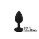 Silicone Butt Plug Anal Plug Unisex Sex Stopper 3 Different Size Adult Toys for Men/Women Anal Trainer for Couples