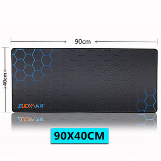 Buy 90x40cm-zuoya Extra Large Gaming Mouse Pad Gamer Computer Big Mouse Mat Locking Edge Speed Mousepad Keyboard Desk Mat Anti-Slip Natural Rubber