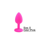 Silicone Butt Plug Anal Plug Unisex Sex Stopper 3 Different Size Adult Toys for Men/Women Anal Trainer for Couples