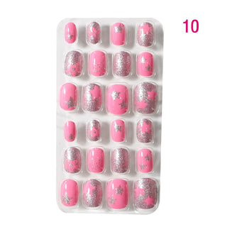 Buy color-10 Kids Easy Apply Salon Girl Nail Art