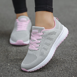 Buy gray Woman Fashion Casual Sneakers