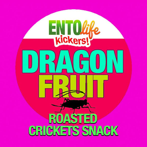 Dragon Fruit Flavored Cricket Snack - Pound Size