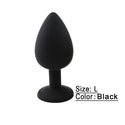 Silicone Butt Plug Anal Plug Unisex Sex Stopper 3 Different Size Adult Toys for Men/Women Anal Trainer for Couples