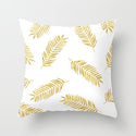 Hot Gold Throw Pillows