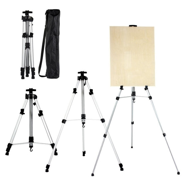 Aluminum Alloy Easel Retractable Metal Sketch Easel