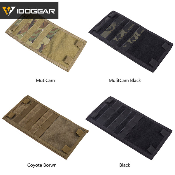 IDOGEAR Tactical MOLLE Pouches Sun Visor Organizer Truck Sun Visor Panel Pouch Auto Multi-Pocket CD Bag 3524 Multicam Camouflage