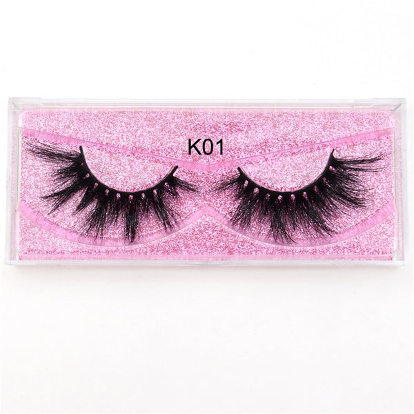 Mink Eyelashes Hand Made Crisscross False Eyelashes Cruelty Free Dramatic 3D Mink Lashes Long Lasting Faux Cils for Makeup Tools - Webster.direct