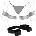 Bondage Handcuff Wrist & Ankle Cuffs Kit Intimate Contact Adjustable Sexual Assistance Restraints Kit for Couples Sex Flirt Toy