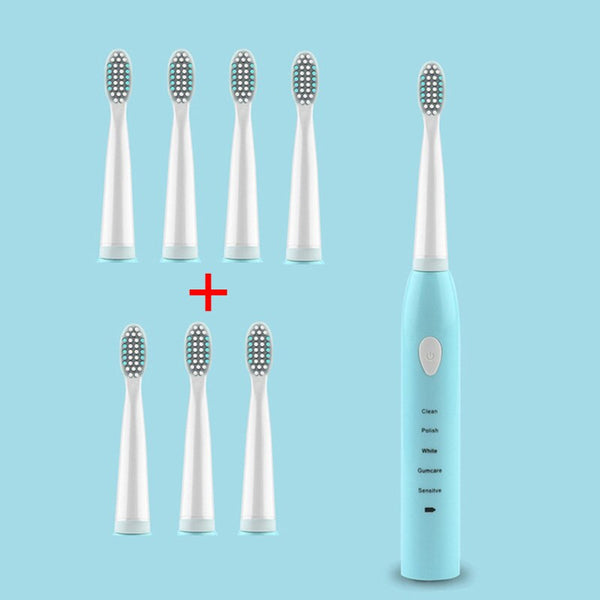 Ultrasonic Sonic Electric Toothbrush Rechargeable Tooth Brushes Washable Electronic Whitening Teeth Brush Adult Timer Toothbrush