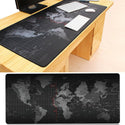 Extra Large Gaming Mouse Pad Gamer Computer Big Mouse Mat Locking Edge Speed Mousepad Keyboard Desk Mat Anti-Slip Natural Rubber