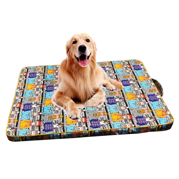 Large Dog Bed Mat Puppy Sofa Thick Orthopedic Mattress for Small Medium Large Dog Sleep Cushion Husky Labrador Bench Pet Bedding