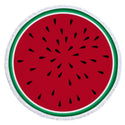 Summer Watermelon Round Beach Towels Thick Bath Shower Towel 150cm Yoga Picnic Circle Mat Carpet Blanket Serviette De Plage