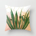 Hot Gold Throw Pillows