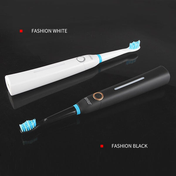 Seago Sonic Electric Toothbrush Tooth Brush USB Rechargeable Adult Waterproof Ultrasonic Automatic 5 Mode With Travel Case