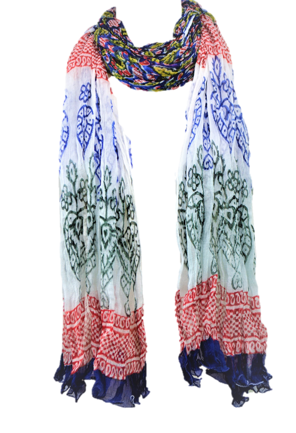 Floral Fashion Chiffon Scarves