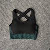 Dark green bra