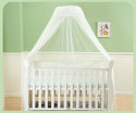 Summer 0-3 Years Baby Bed Crib Netting Hung Dome Mosquito Net With Holder Self-Stand Hanging Net Curtain Kids Infant Bed Canopy