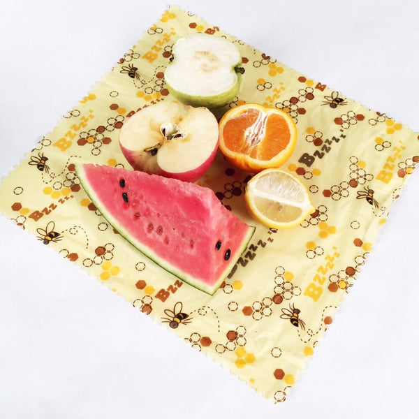 Beeswax Food Wrap Reusable Eco-Friendly Food Cover Sustainable Seal Tree Resin Plant Oils Storage Snack Wraps