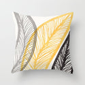 Hot Gold Throw Pillows