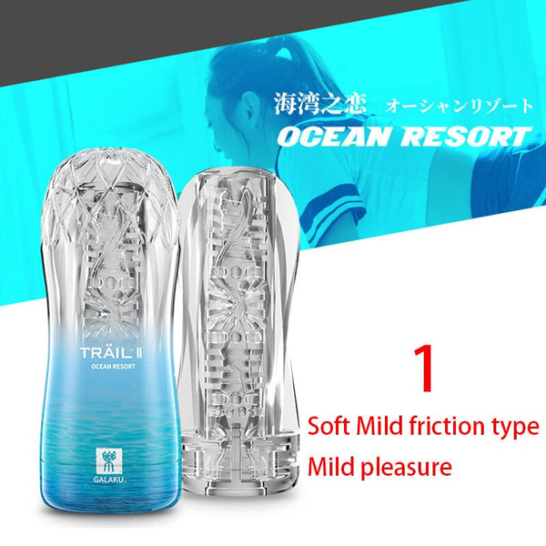 Male Masturbator Cup Soft Pussy Sex Toys Transparent Vagina Adult Endurance Exercise Sex Products Vacuum Pocket Cup for Men