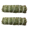 Smudging Herbs - Cedar Smudge Stick - 2 Mini Bundles