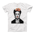 Frida Kahlo With Flowers Poster Artwork T-Shirt