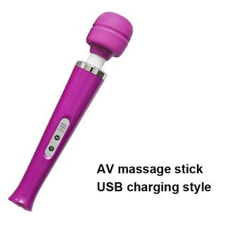 New 10 Speeds Magic Wand Massager,Big Magic Wand Massage Stick AV Vibrators Sexy Clit Vibrator Sex Toys for Women 32 * 6CM - Webster.direct