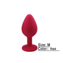 Silicone Butt Plug Anal Plug Unisex Sex Stopper 3 Different Size Adult Toys for Men/Women Anal Trainer for Couples