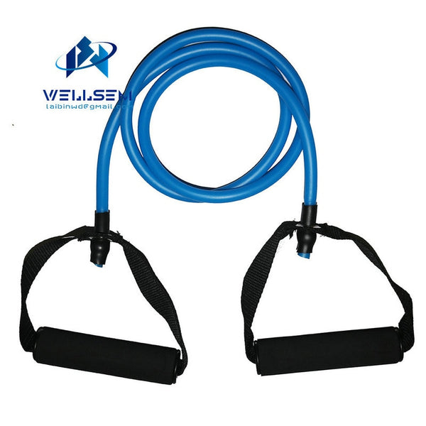 Elastic Yoga Pull Rope Fitness Resistance Bands Exercise Tubes Practical Training Elastic Band Rope Yoga Workout Stretch Band