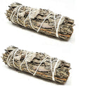 White Sage & Blue Sage Smudge Stick 3-4"