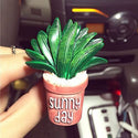 CHIZIYO Car Air Freshener Cactus Plants Perfume Vent Outlet Air Conditioning Fragrance Clip Cute Creative Ornaments