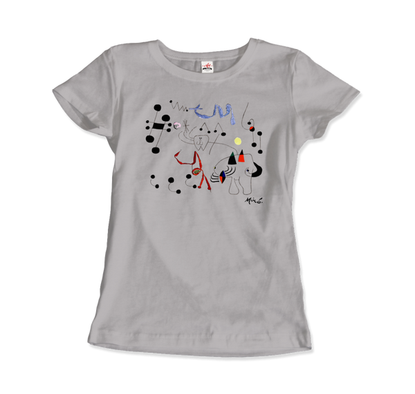 Joan Miro Woman Dreaming of Escape 1945 Artwork T-Shirt