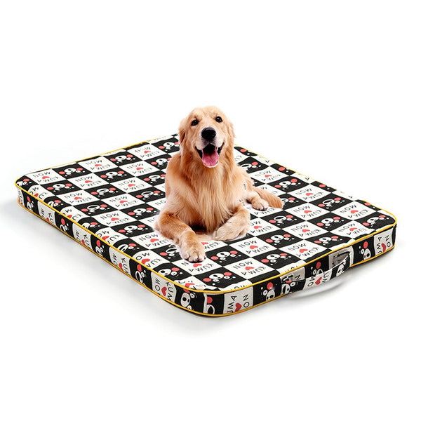 Large Dog Bed Mat Puppy Sofa Thick Orthopedic Mattress for Small Medium Large Dog Sleep Cushion Husky Labrador Bench Pet Bedding