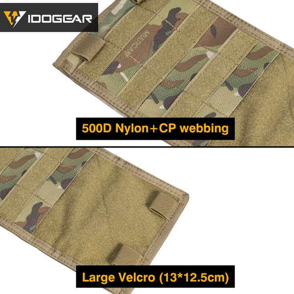 IDOGEAR Tactical MOLLE Pouches Sun Visor Organizer Truck Sun Visor Panel Pouch Auto Multi-Pocket CD Bag 3524 Multicam Camouflage